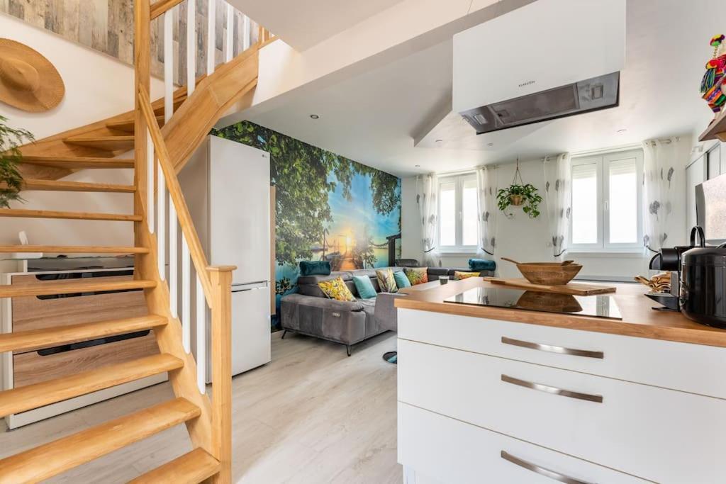 דירות Casa Inca Calais - Duplex Soleil Latino - Parking Free, Station מראה חיצוני תמונה