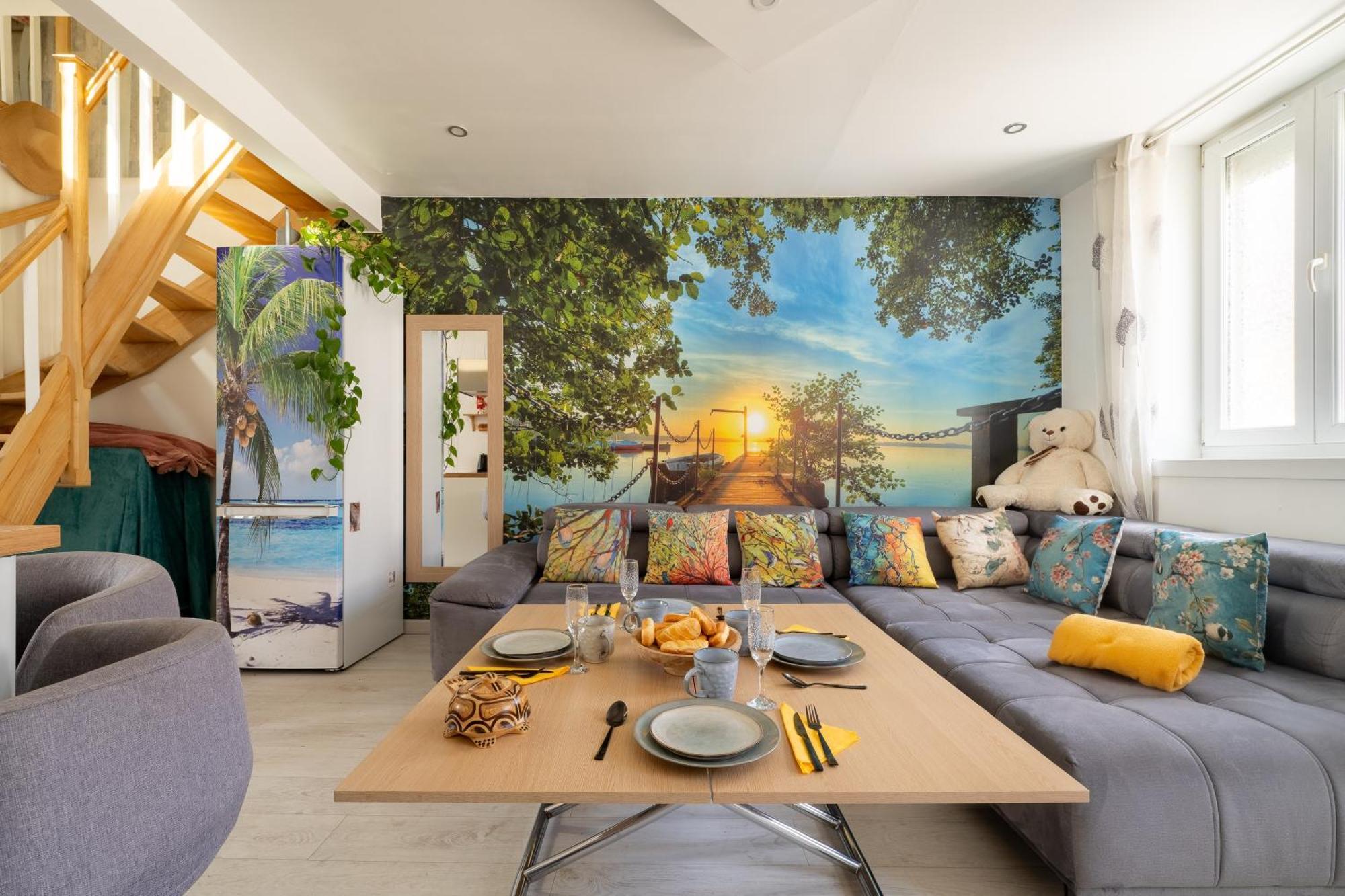דירות Casa Inca Calais - Duplex Soleil Latino - Parking Free, Station מראה חיצוני תמונה