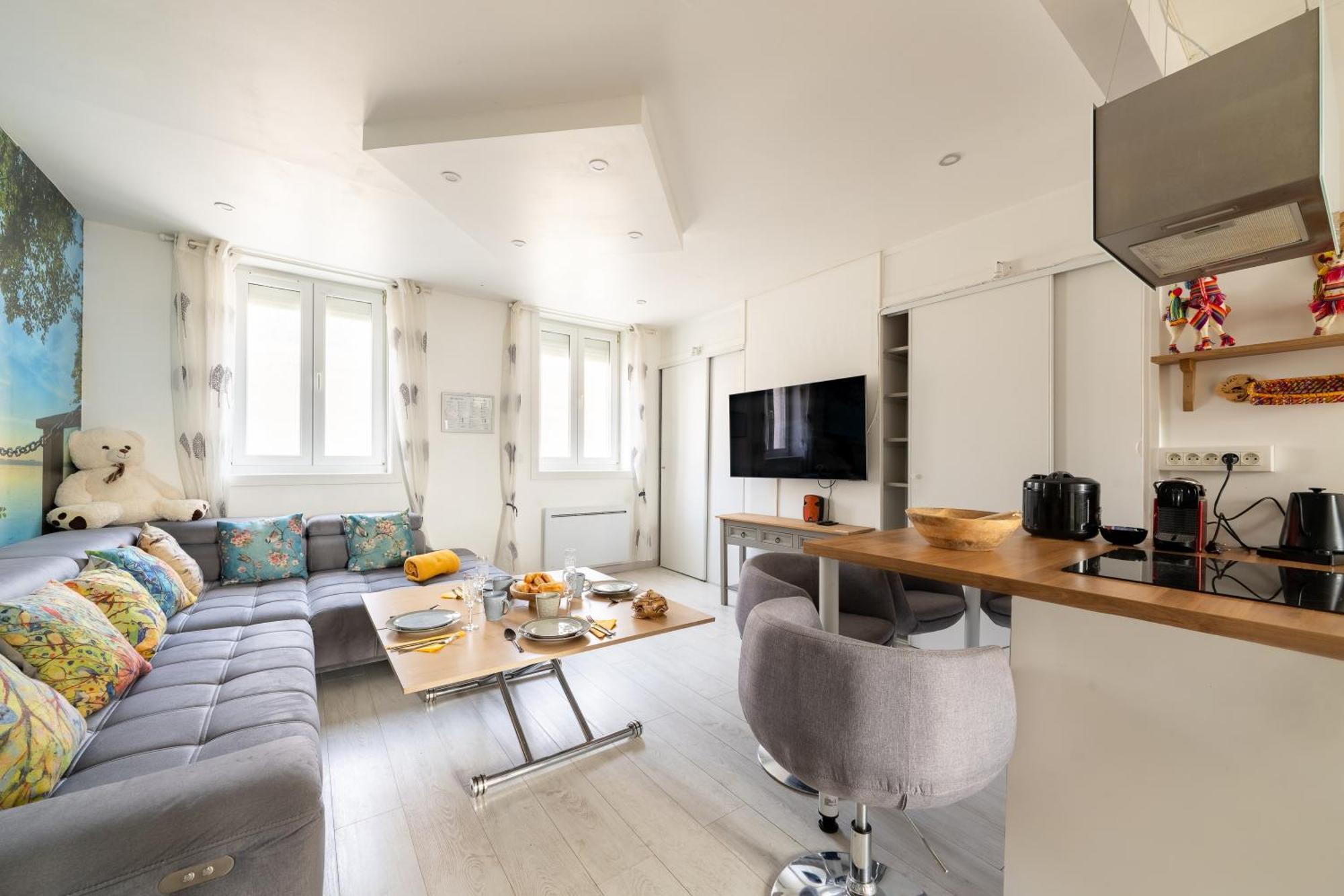 דירות Casa Inca Calais - Duplex Soleil Latino - Parking Free, Station מראה חיצוני תמונה
