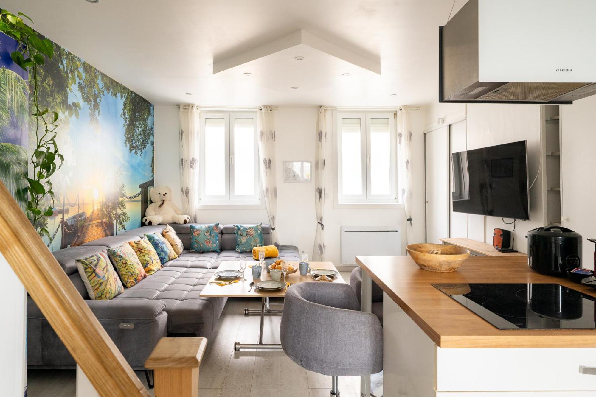 דירות Casa Inca Calais - Duplex Soleil Latino - Parking Free, Station מראה חיצוני תמונה