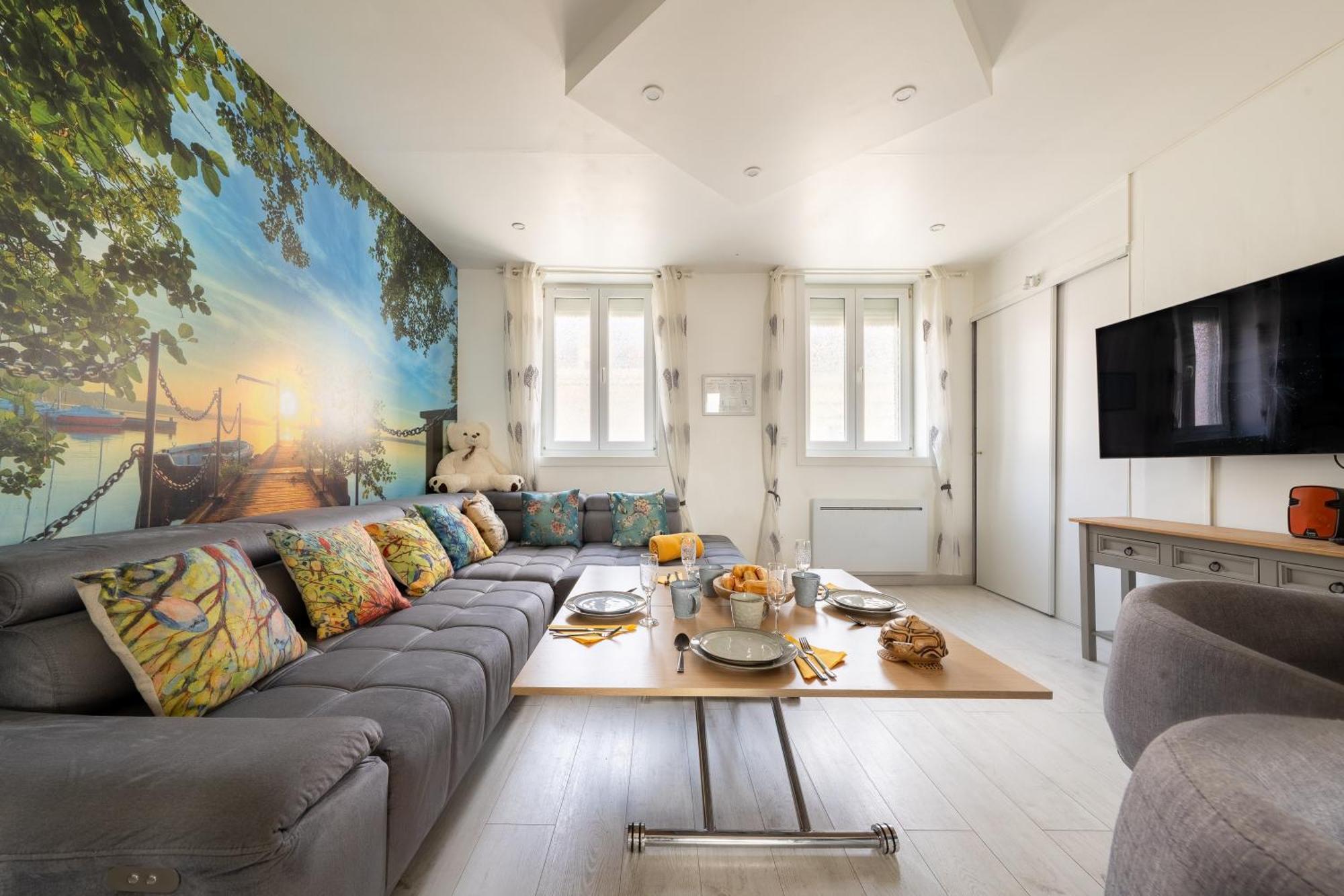 דירות Casa Inca Calais - Duplex Soleil Latino - Parking Free, Station מראה חיצוני תמונה