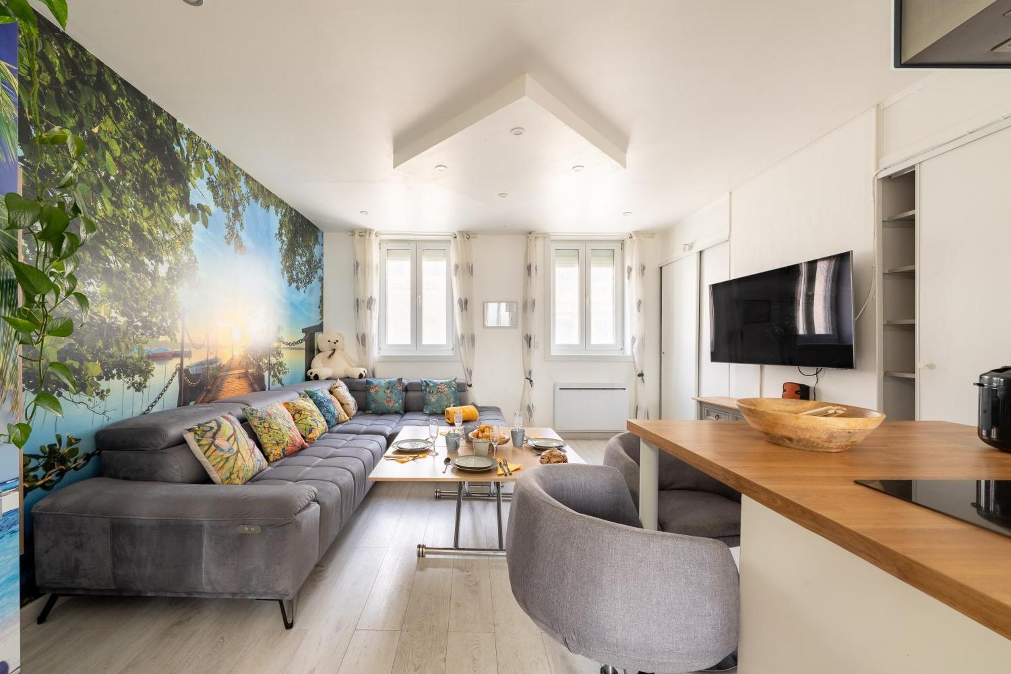 דירות Casa Inca Calais - Duplex Soleil Latino - Parking Free, Station מראה חיצוני תמונה